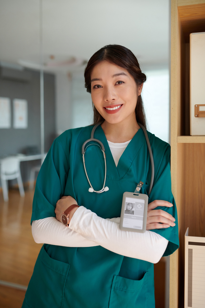 Portrait of Young Confident Medical Nurse